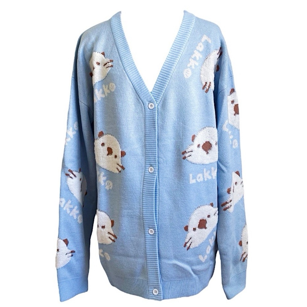 Blue Lakko Pattern Cardigan - Picture 3 of 8